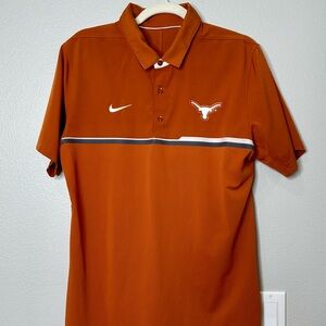 Nike Men's Burnt Orange Polo Shirt